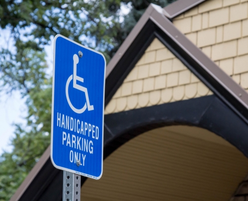 Handicapped Parking Only